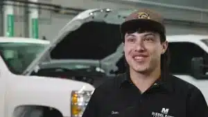 photo of Diesel Power Technology student